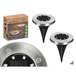 SET 2 SOLAR LIGHT COOL WHITE LIGHT