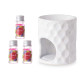 SET BRÛLEUR 3 FRAGANCES 5ML FRUITS ROUGES