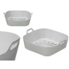 STAMPO QUADRATO SILICONE FRIGGITRICE ARIA GRIGIO