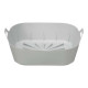 STAMPO QUADRATO SILICONE FRIGGITRICE ARIA GRIGIO