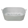 MOULE SILICONE CARRÉ FRITEUSE AIR GRIS