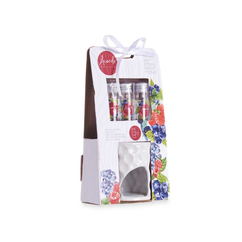 SET BRUCIATORI FRAGRANZE FRUTTI ROSSI 3X5ML