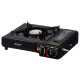 FOGAO A GAS PORTATIL PRETO 34X26CM