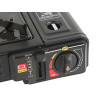 DOUBLE PORTABLE GAS STOVE BLACK 63X26CM