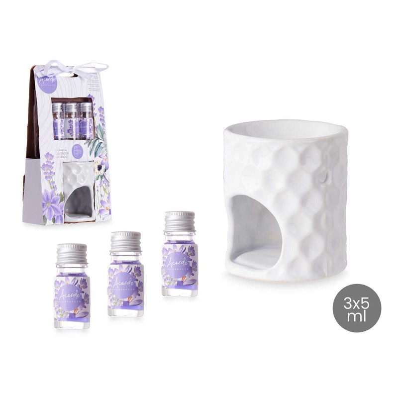 SET BRUCIATORI FRAGRANZE LAVANDA 3X5ML