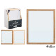 MIROIR RECTANGULAIRE ASSORTI 2 40X50CM
