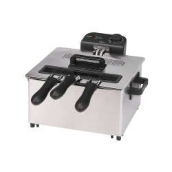 FRITADEIRA DUPLA METAL 5L 2000W