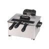 FRITEUSE MÉTAL DOUBLE 5L 2000W