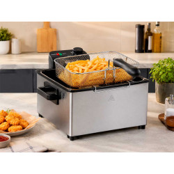FRIGGITRICE DOPPIA METALLO 5L 2000W