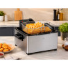 FREIDORA METAL DOBLE 5L 2000W