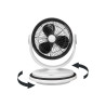 VENTILATEUR OSCILLANT SUPPORT BICOLORE 35W