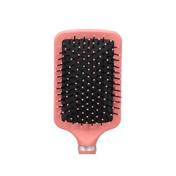 RECTANGULAR HAIR BRUSH SALMON