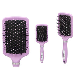 RECTANGULAR HAIR BRUSH PURPLE