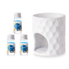 CONJ QUEIMADOR OLEO ESSENCIAL SPA 3X5ML 