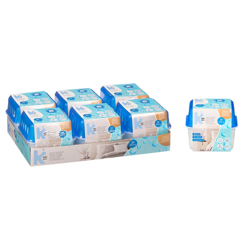 MOISTURE ABSORBER 800ML 2X400G