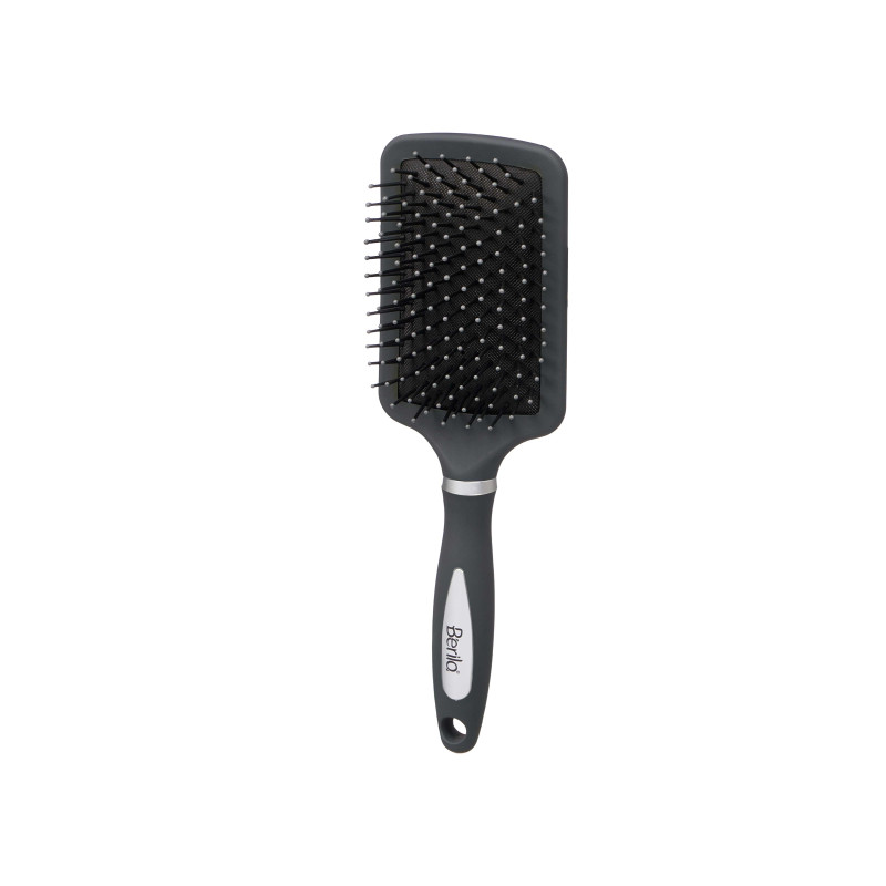 SPAZZOLA CAPELLI RETTANGOLARE GRIGIA