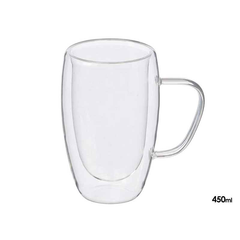 CANECA PAREDE DUPLA 450 ML