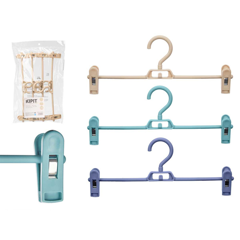 SET 4 GRUCCE PINZE 3 COLORI ASSORT.