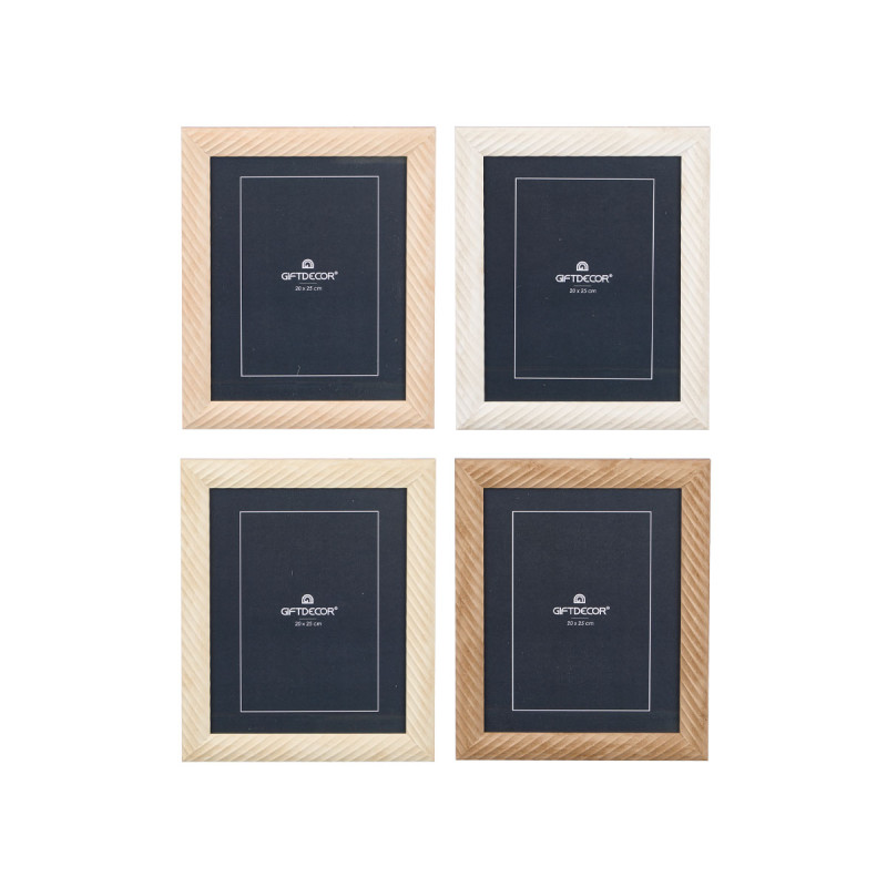WAVY PHOTO FRAME 20X25 ASSORTED 4