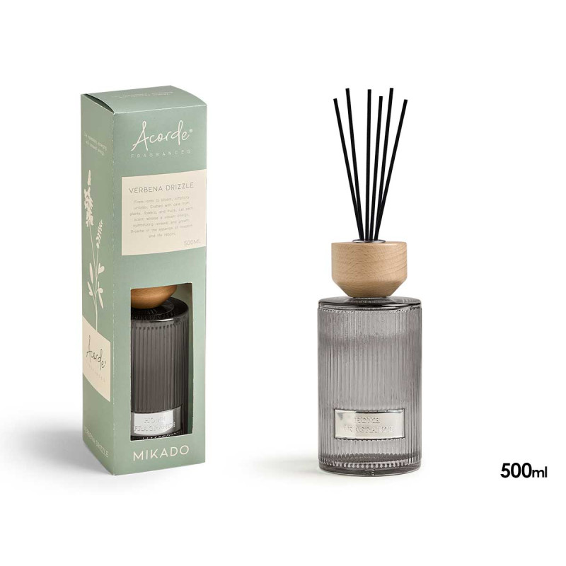 MIKADO REDONDO 500ML VERBENA DRIZZLE