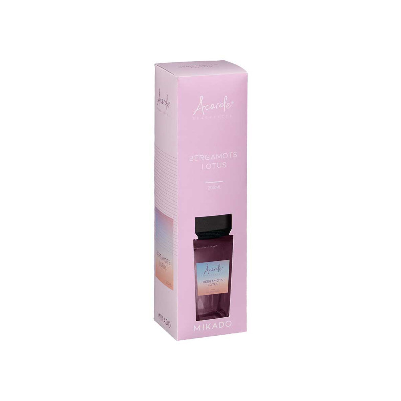 MIKADO CUADRADO 200ML BERGAMOTS LOTUS