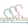 SET 4 PERCHAS PINZAS 3 COLORES SURT CLARAS