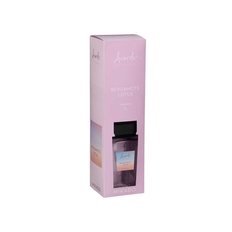 MIKADO CUADRADO 1000ML BERGAMOTS LOTUS