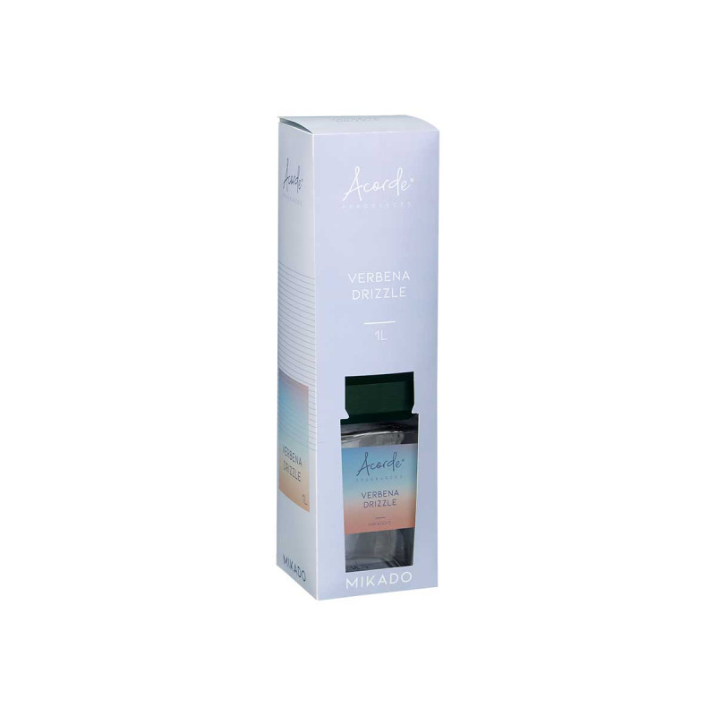 MIKADO CUADRADO 1000ML VERBENA DRIZZLE 