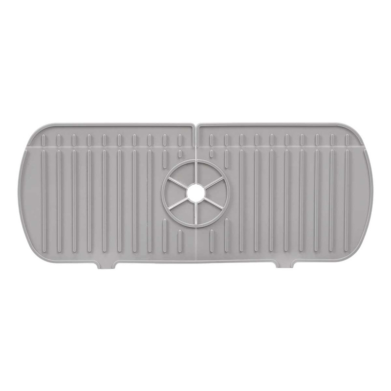 PORTE-ÉPONGE SILICONE GRIS POUR ROBINET
