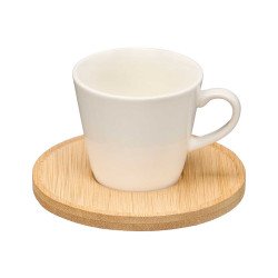 CONJUNTO 6 CHÁVENAS CÓNICAS PIRES BAMBU