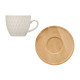 ENSEMBLE TASSE PRISMA ASSIETTE BAMBOU INDIVIDUEL