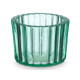 PORTAVELA VIDRIO RECICLADO REDONDO