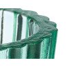 ROUND RECYCLED GLASS CANDLE HOLDER