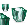 BOUGEOIR EN VERRE RECYCLÉ CARRÉ