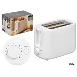 TORRADEIRA DUPLA BRANCA 750W