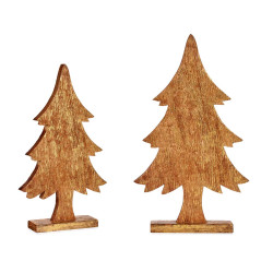 ALBERO LEGNO ORO 50CM