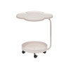 MESA AUXILIAR DOBLE BLANCA