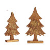 ARBOL MADERA ORO 38CM