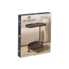 TABLE D'APPOINT DOUBLE NOIRE