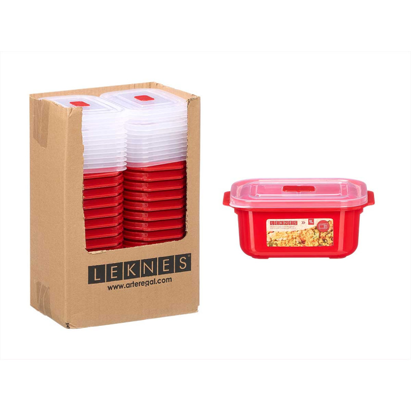 FIAMBRERA ROJA MICROONDAS APERTURA 1L