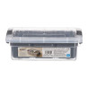 CAJA ORGANIZADORA ANTRACITA 5 HUECOS 1,2L