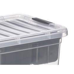 SCATOLA ORGANIZZATRICE ANTRACITE 5 SCOMPARTI 3,2L