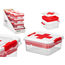 SCATOLA DIVISORIA MEDICINA PLASTICA 5L