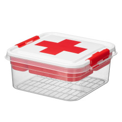 CAIXA DIVISORIA MEDICINA PLASTICO 5L