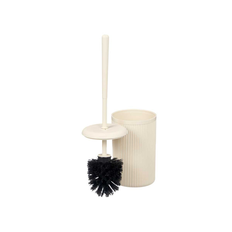 WHITE STRIPED WC BRUSH