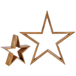 WOOD STAR SILHOUETTE 51CM 