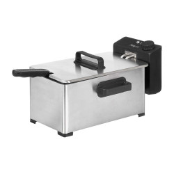 FRIGGITRICE DA 3L ACCIAIO INOX AL TEFLON 2000W