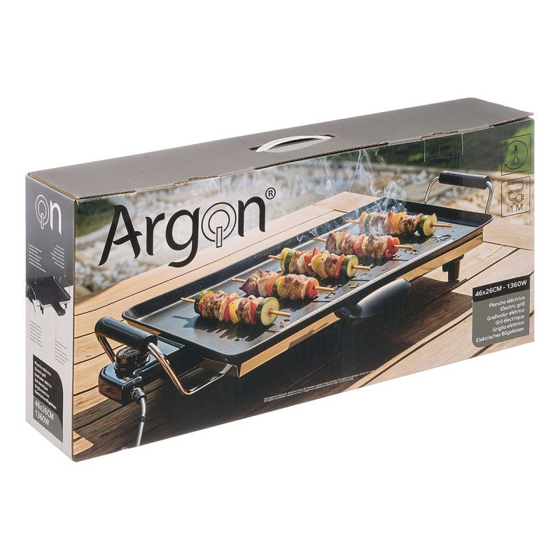 PLACA GRELHAR PEGAS 46X26 CM 1360W