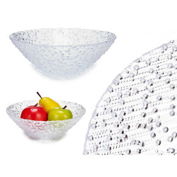 BITS 25CM GLASS BOWL 
