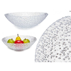 BITS 31CM GLASS BOWL 